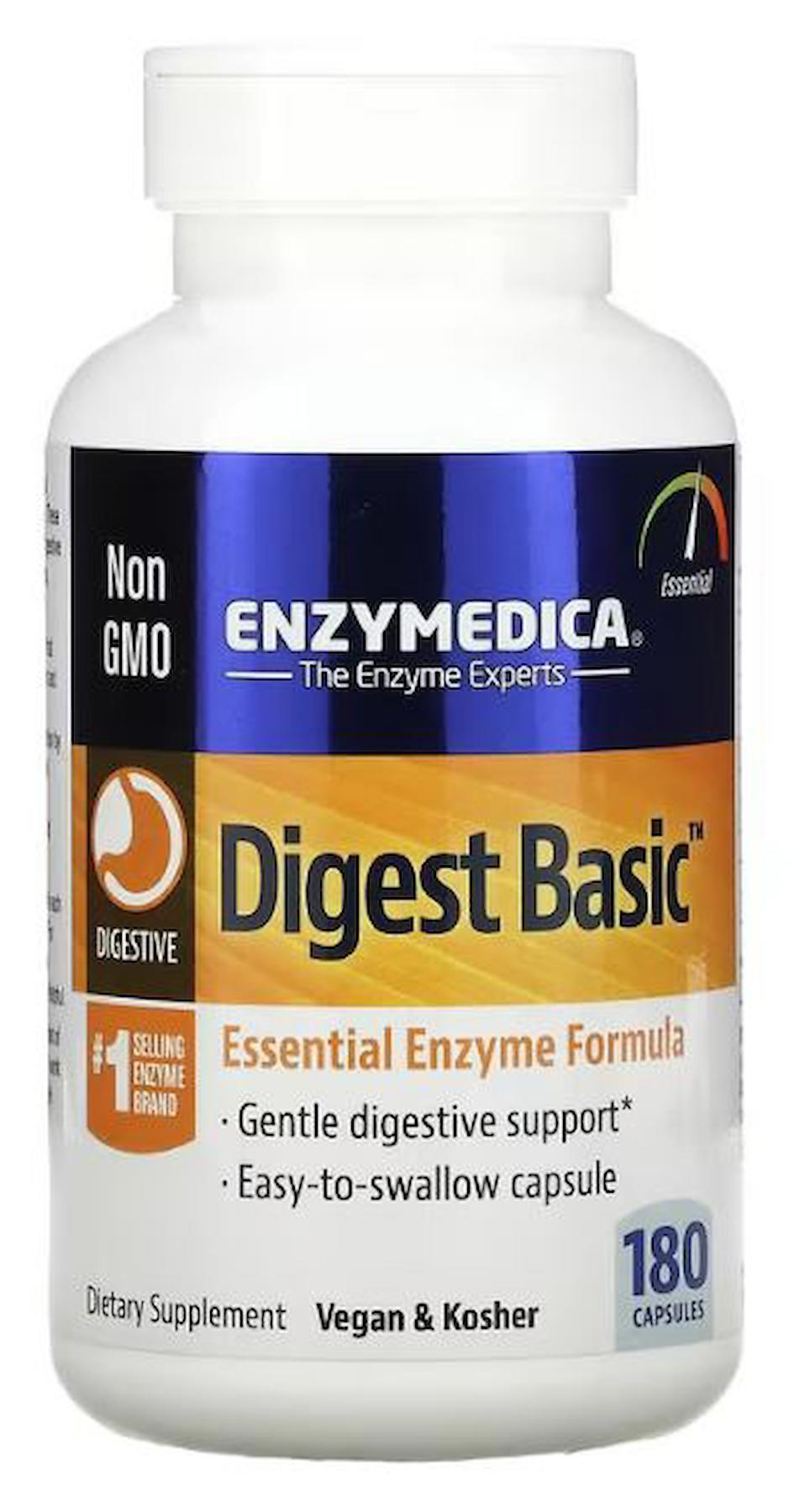Enzymedica Digest Basic Sade Unisex Vitamin 180 Kapsül