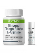 Voonka Ginseng Ginkgo Biloba L Arginine Aromasız Unisex Vitamin 32 Kapsül