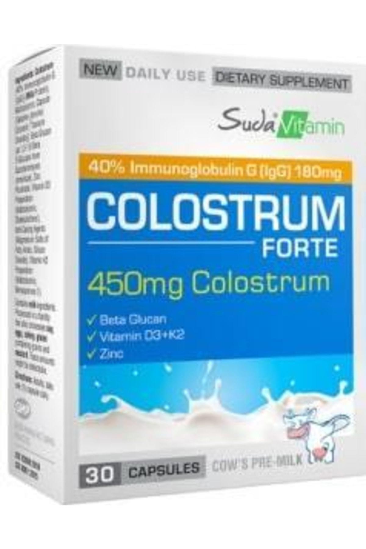 Suda Vitamin Colostrum Forte Aromasız Unisex Vitamin 30 Tablet