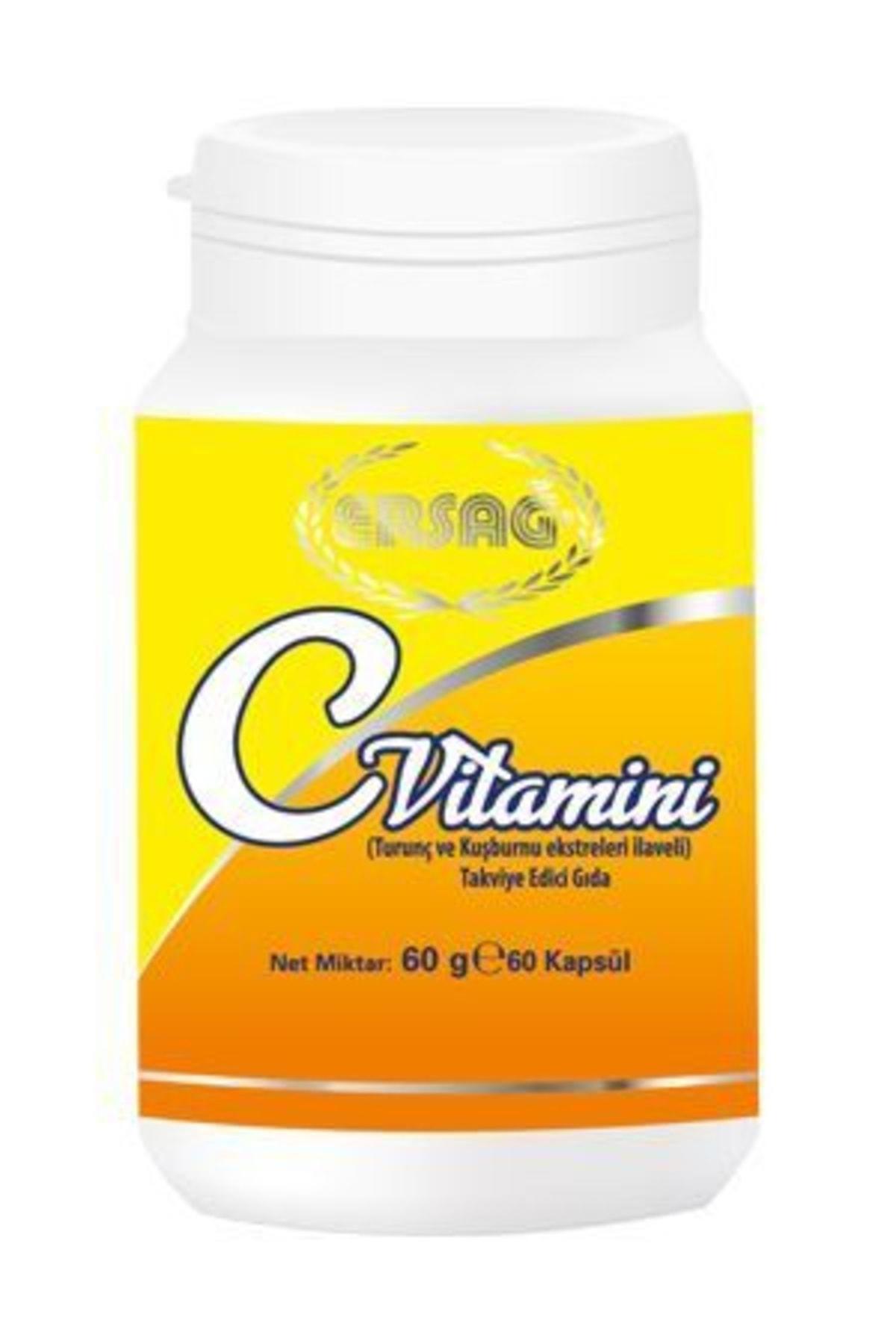 Ersağ C Vitamini Aromalı Unisex 60 Kapsül