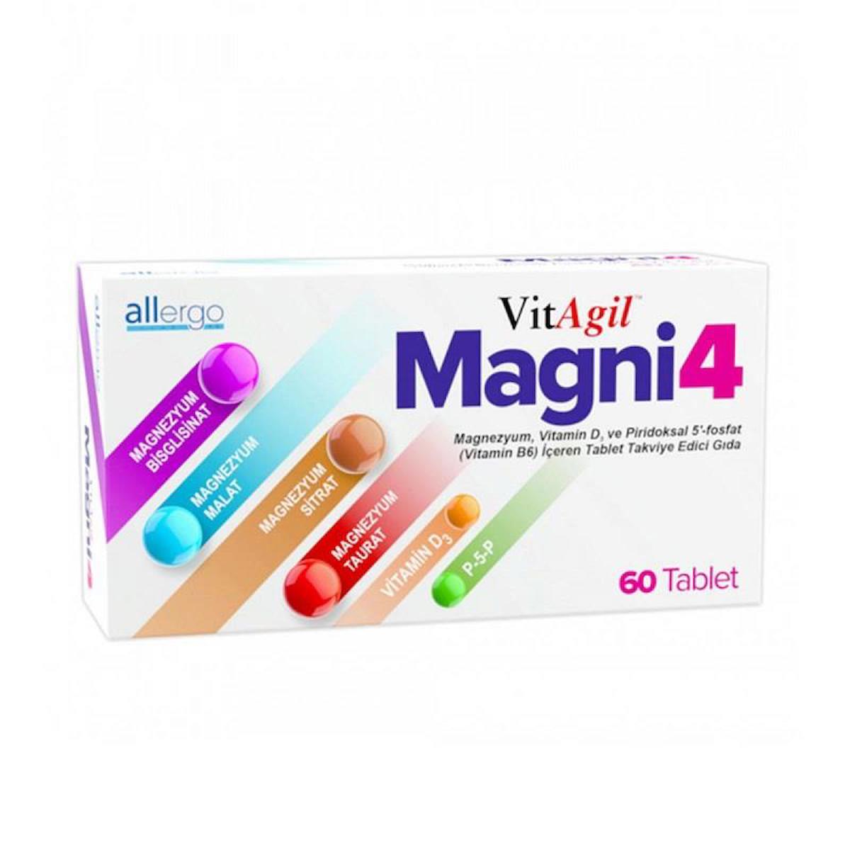 Allergo Vitagil Sade Unisex Vitamin 60 Tablet