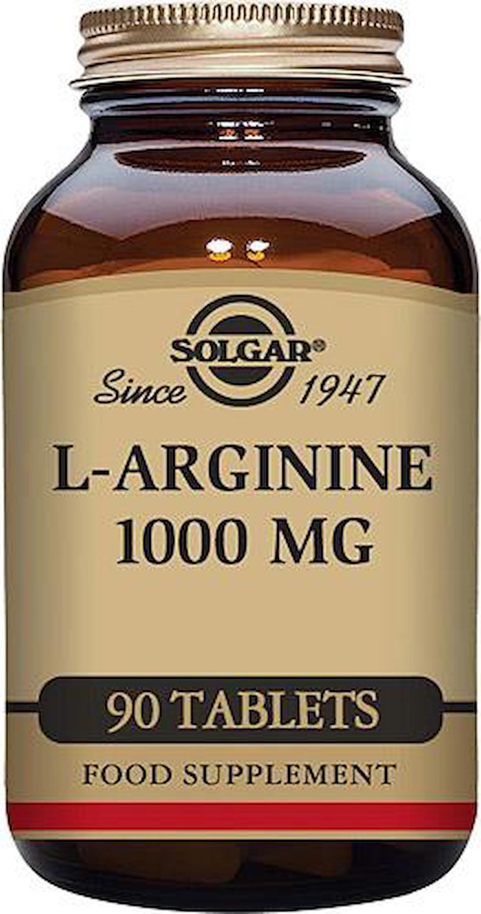 Solgar L-Arginine Sade Unisex Vitamin 90 Tablet