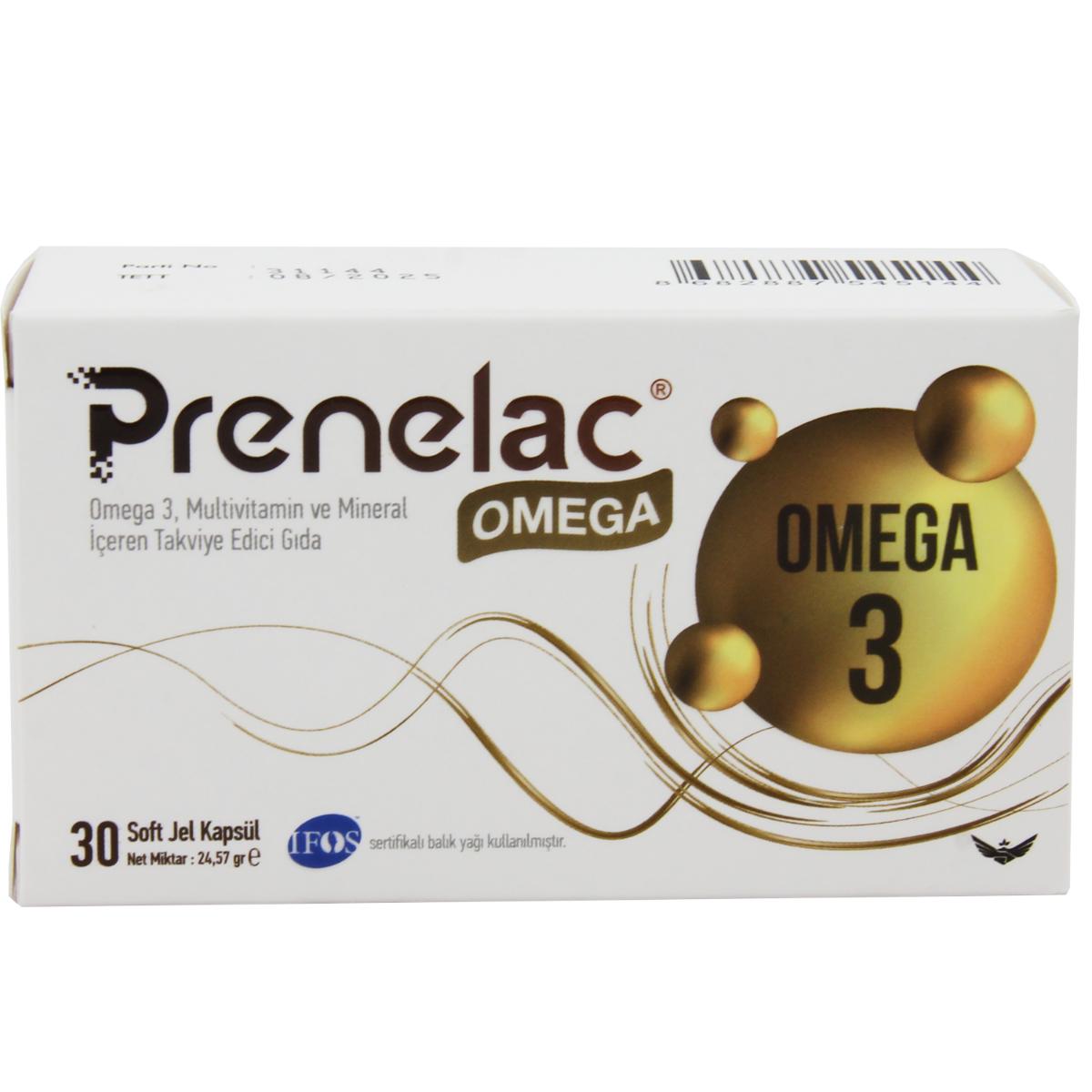 Prenelac Omega Sade Unisex Vitamin 30 Tablet