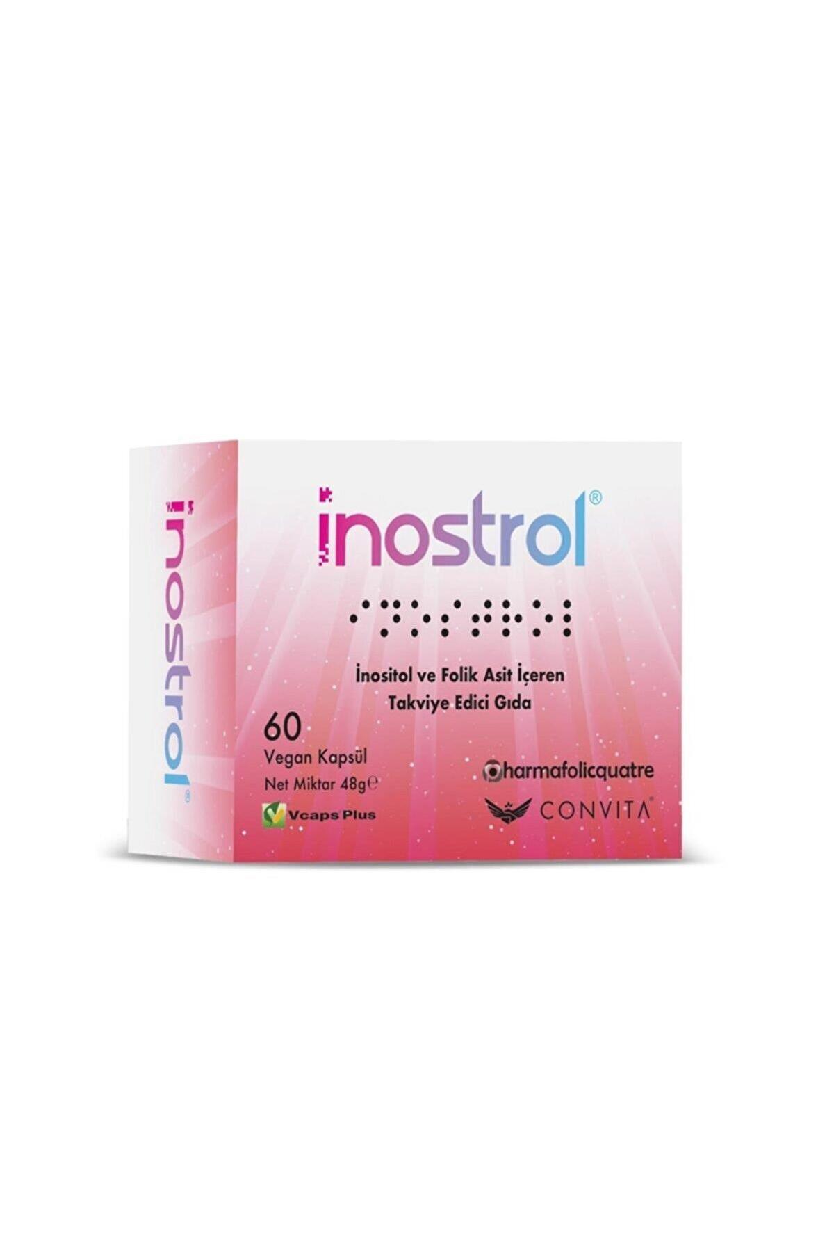 İnostrol Vitamin D Aromasız Kadın 60 Kapsül