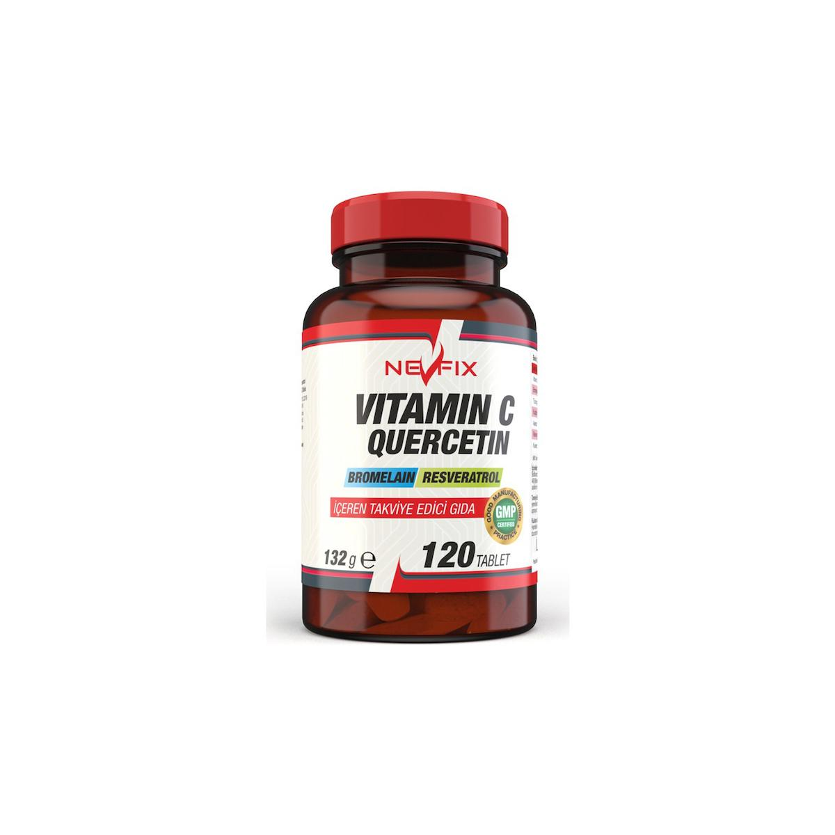 Nevfix Quercetin Sade Çocuk Vitamin 120 Tablet