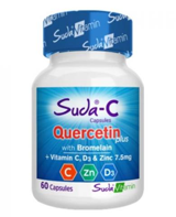 Suda Vitamin Quercetin Aromasız Unisex Vitamin 60 Tablet