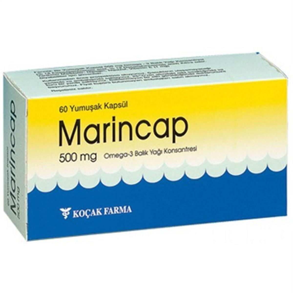 Koçak Farma Marincap Aromasız Unisex Vitamin 60 Kapsül