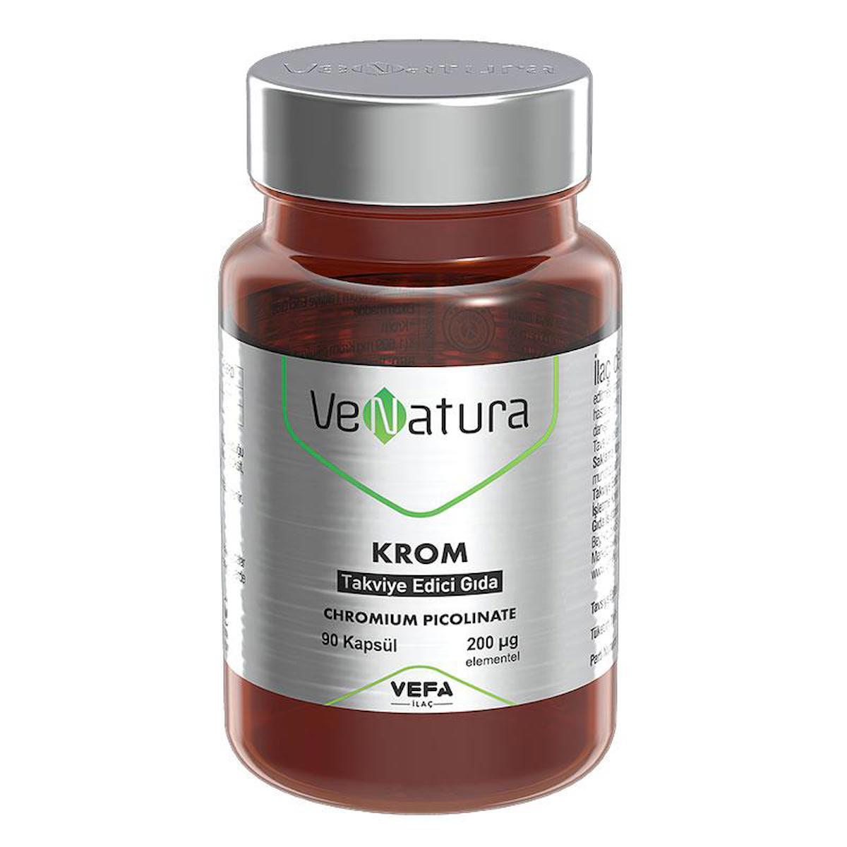 Venatura Krom Aromasız Unisex Vitamin 90 Tablet