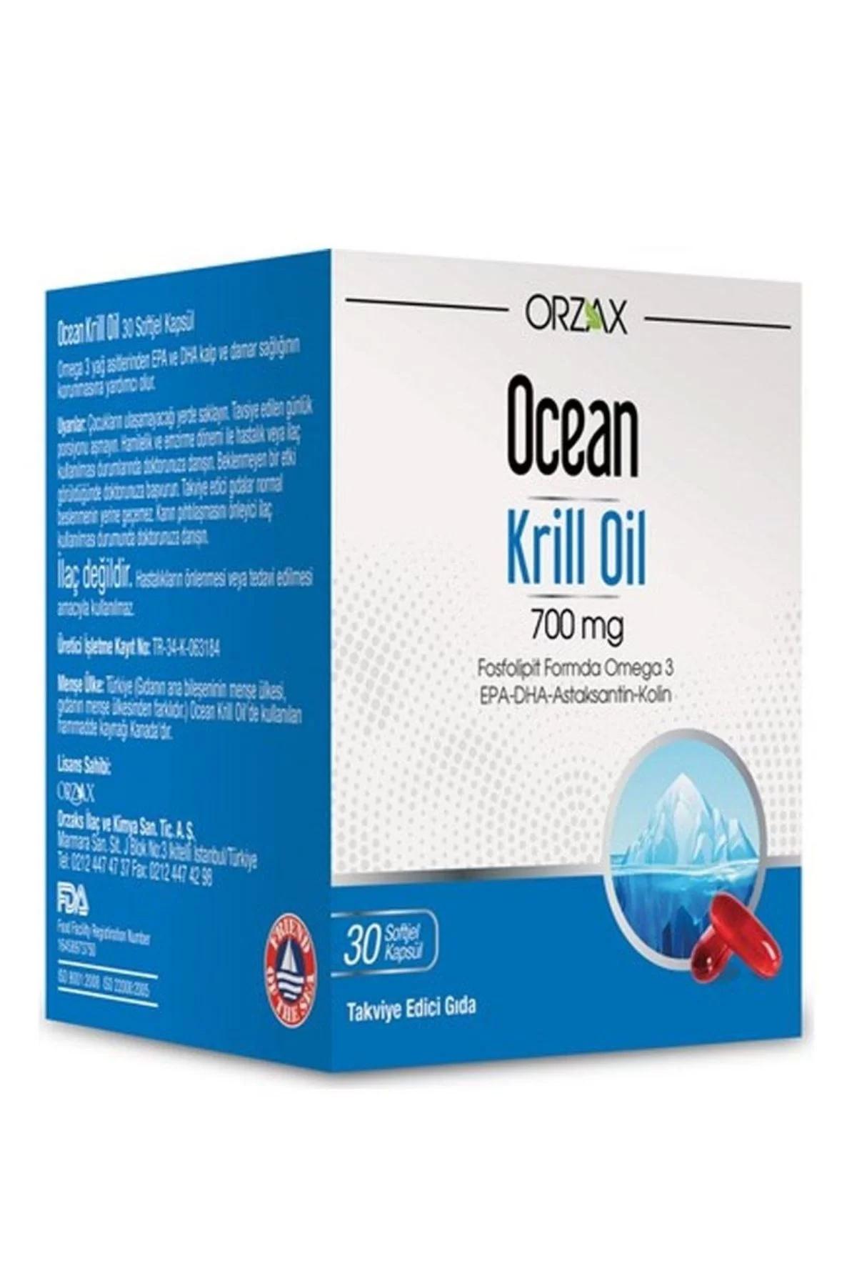 Ocean Orzax Aromalı Unisex Vitamin 30 Tablet