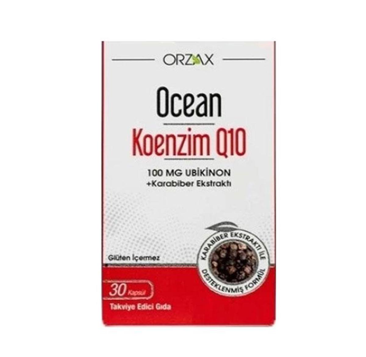 Ocean Koenzim Q10 Sade Unisex Vitamin 30 Tablet