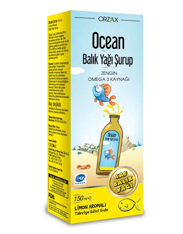 Orzax Ocean Çinko Aromalı Çocuk Vitamin 150 ml