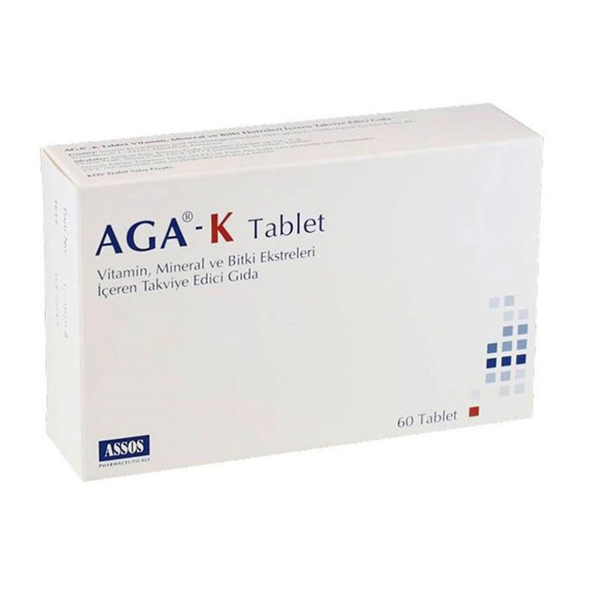 Assos Aga-K Sade Unisex Vitamin 60 Tablet