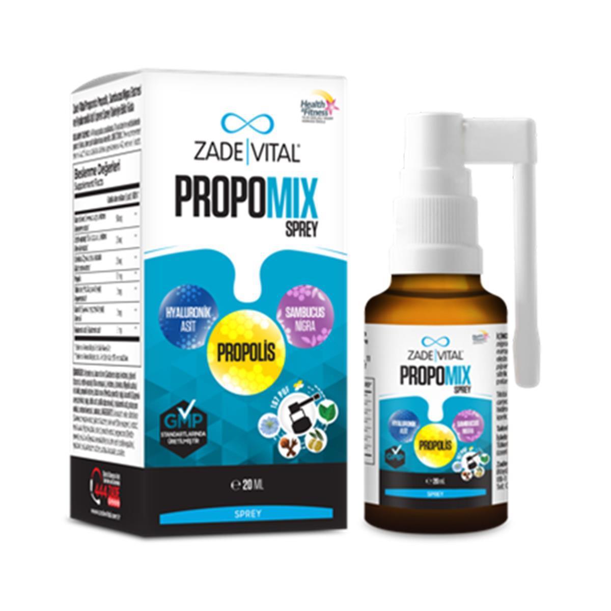 Zade Vital Propomix Aromalı Unisex Vitamin 20 ml