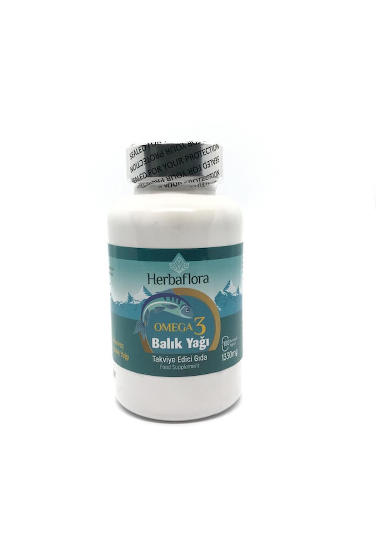 Herbaflora Herbaflora Omega 3 Aromasız Unisex Vitamin 100 Kapsül
