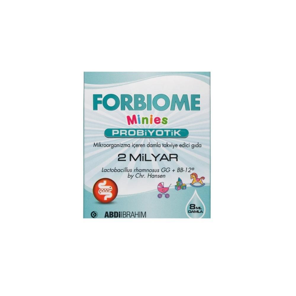 Forbiome Minies Probiyotik Sade Unisex Vitamin 8 ml