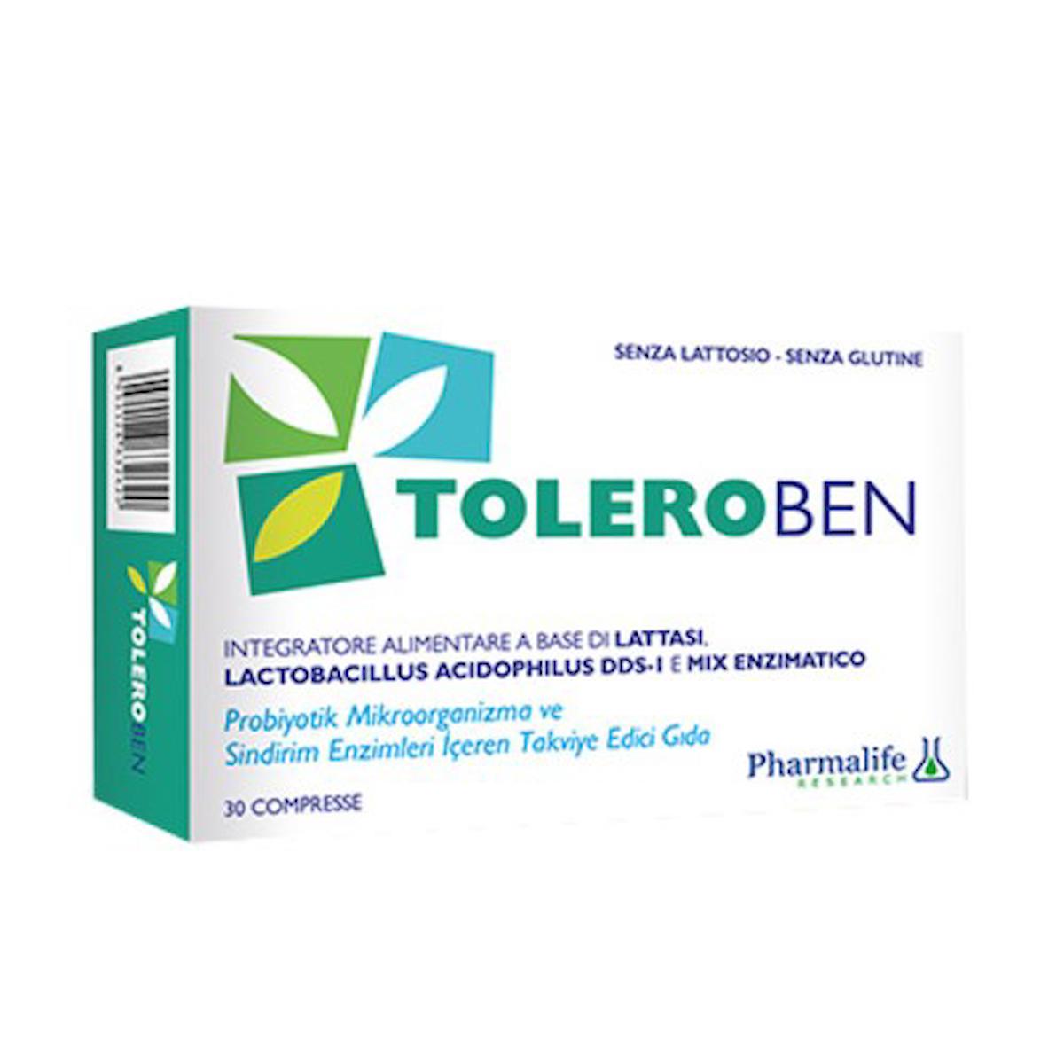 Pharmalife Toleroben Sade Unisex Vitamin 30 Tablet