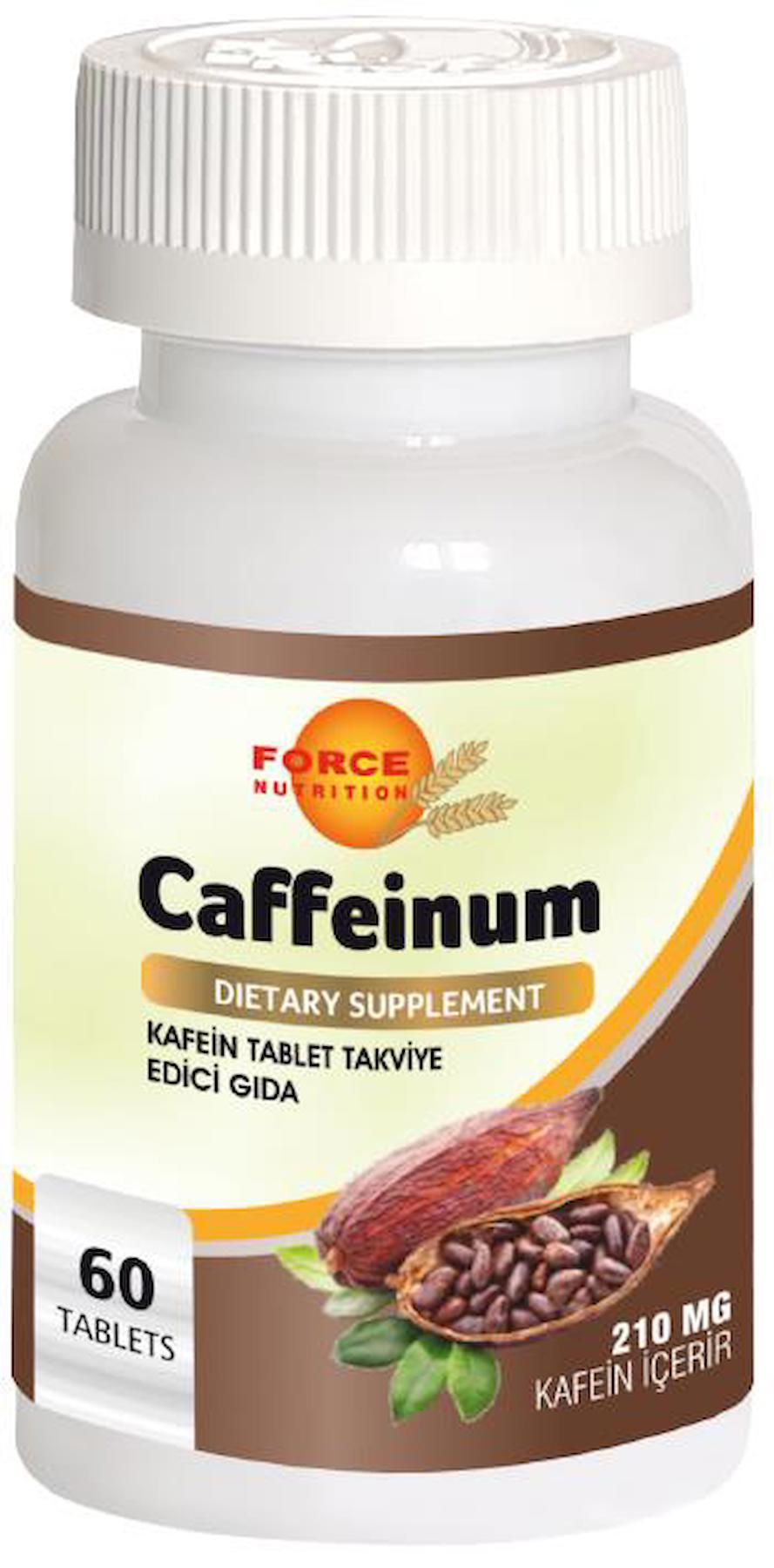 Force Nutrition Kafenyum Aromasız Unisex Vitamin 60 Tablet