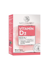 Naturalnest D3 Vitamini Sade Unisex 10 ml