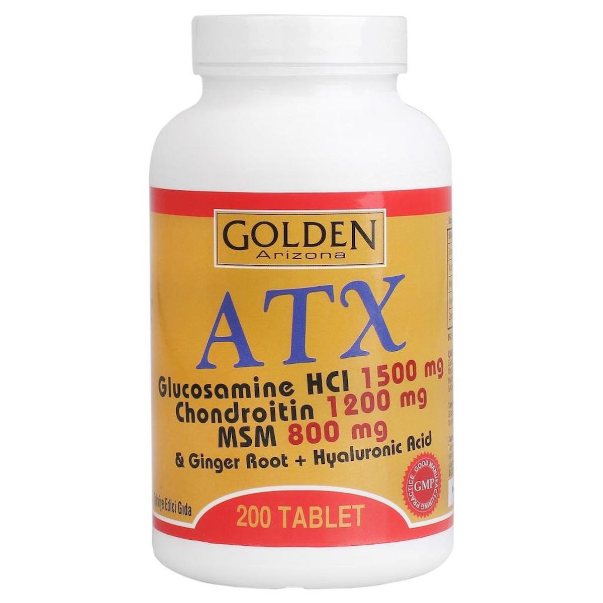 Golden Arizona Atx Aromasız Unisex Vitamin 200 Tablet