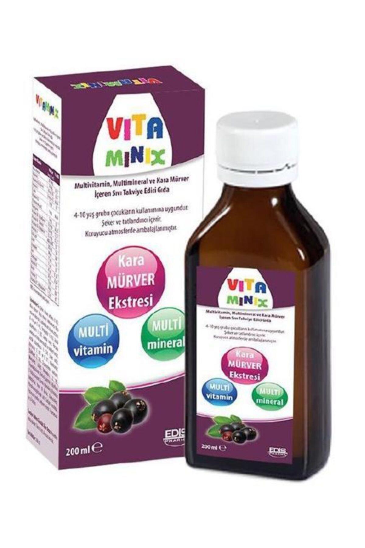 Edis Pharma Vitaminix Kara Mürver Çocuk 150 ml