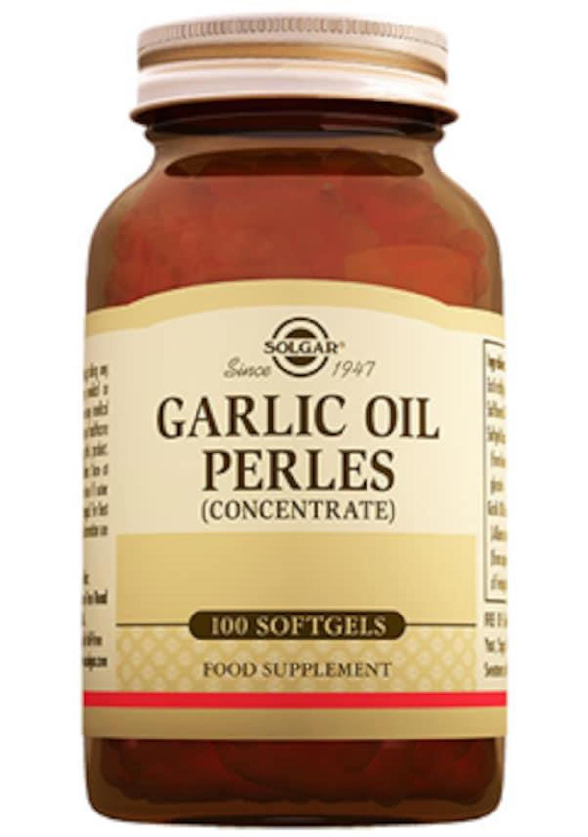 Solgar Garlic Oil Aromasız Unisex Vitamin 100 Kapsül