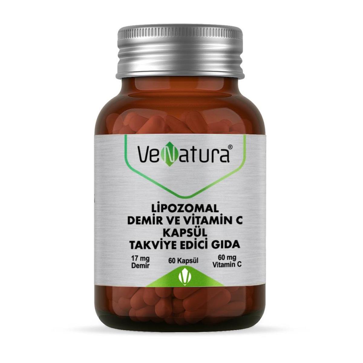 Venatura Demir Aromasız Unisex Vitamin 60 Tablet