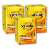 Supradyn Focus Aromasız Unisex Vitamin 3x30 Tablet