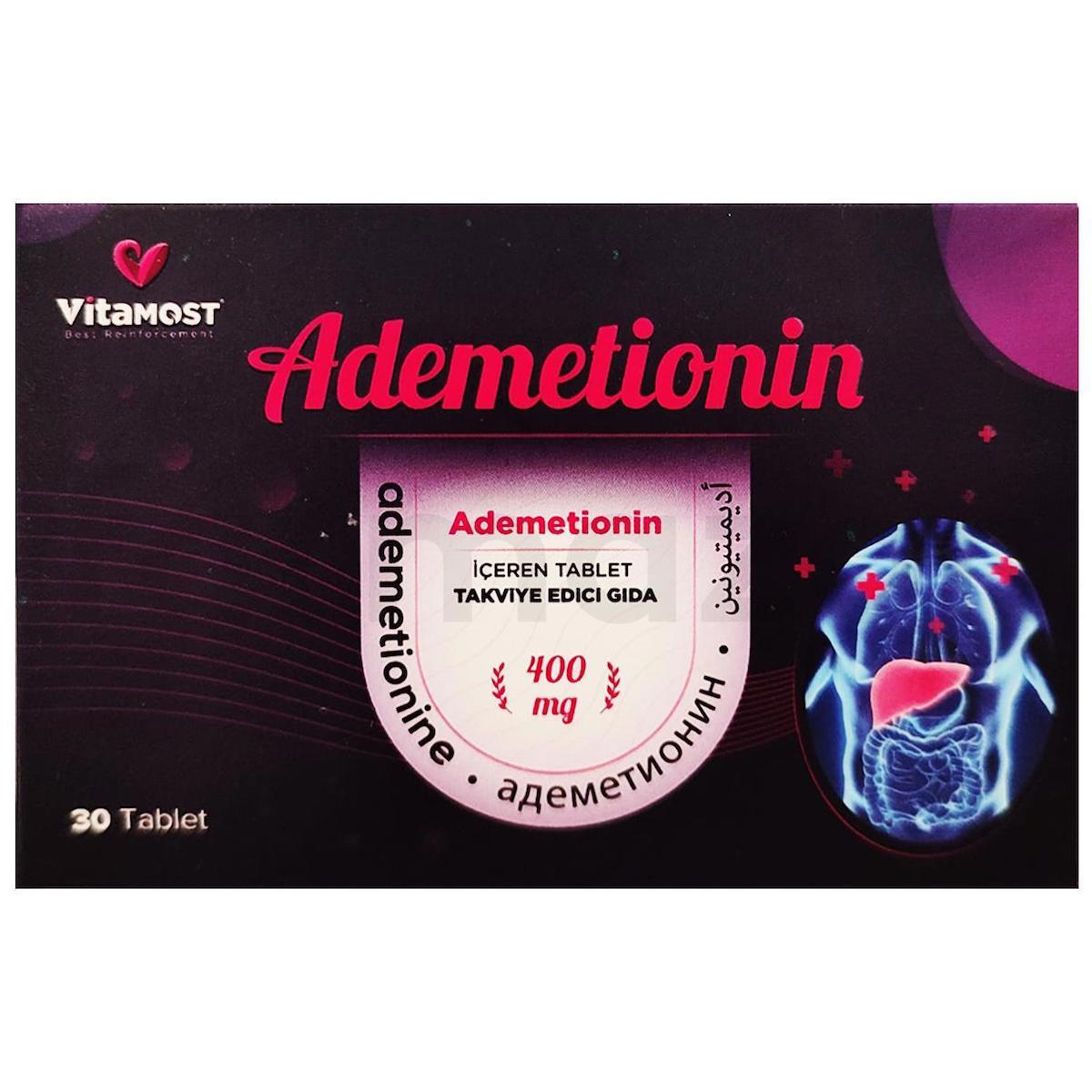 Vitamost Ademetotin Aromasız Unisex Vitamin 30 Tablet