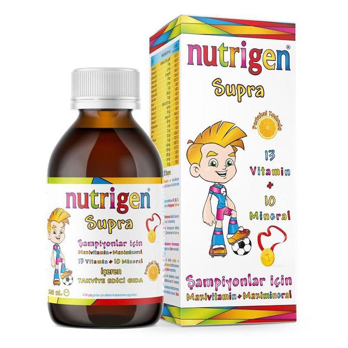 Nutrıgen Supra Portakal Çocuk Vitamin 200 ml