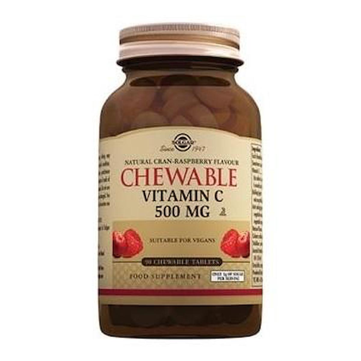 Solgar Chewable Aromalı Unisex Vitamin 90 Tablet