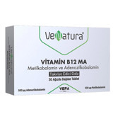 Venatura B12 Aromasız Unisex Vitamin 30 Tablet