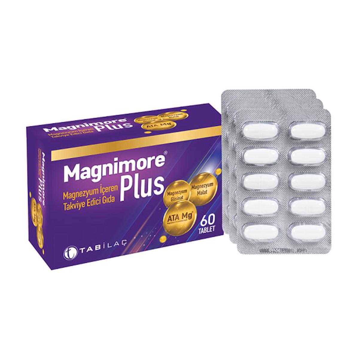 Magnimore Magnezyum Aromasız Unisex Vitamin 60 Kapsül