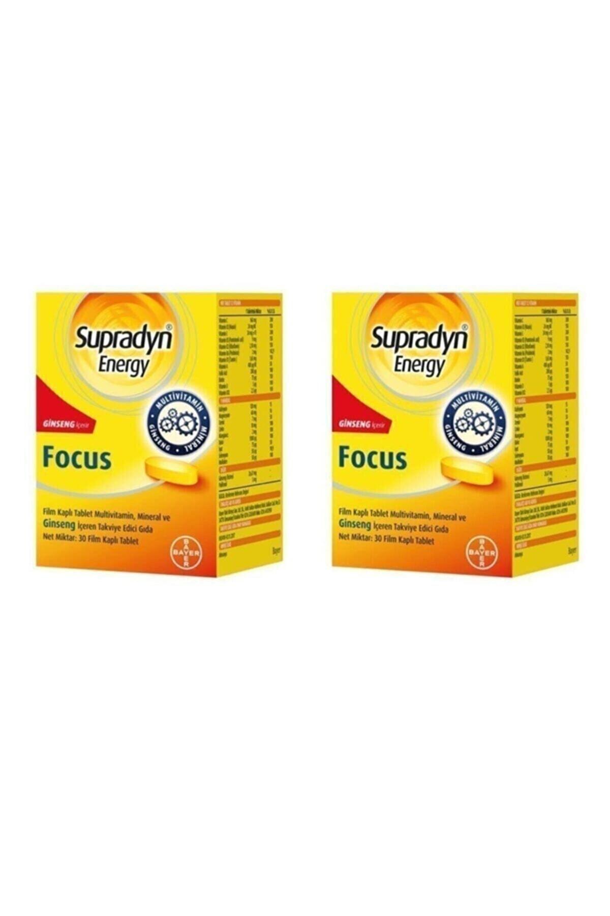 Supradyn Focus Aromasız Unisex Vitamin 2x30 Tablet