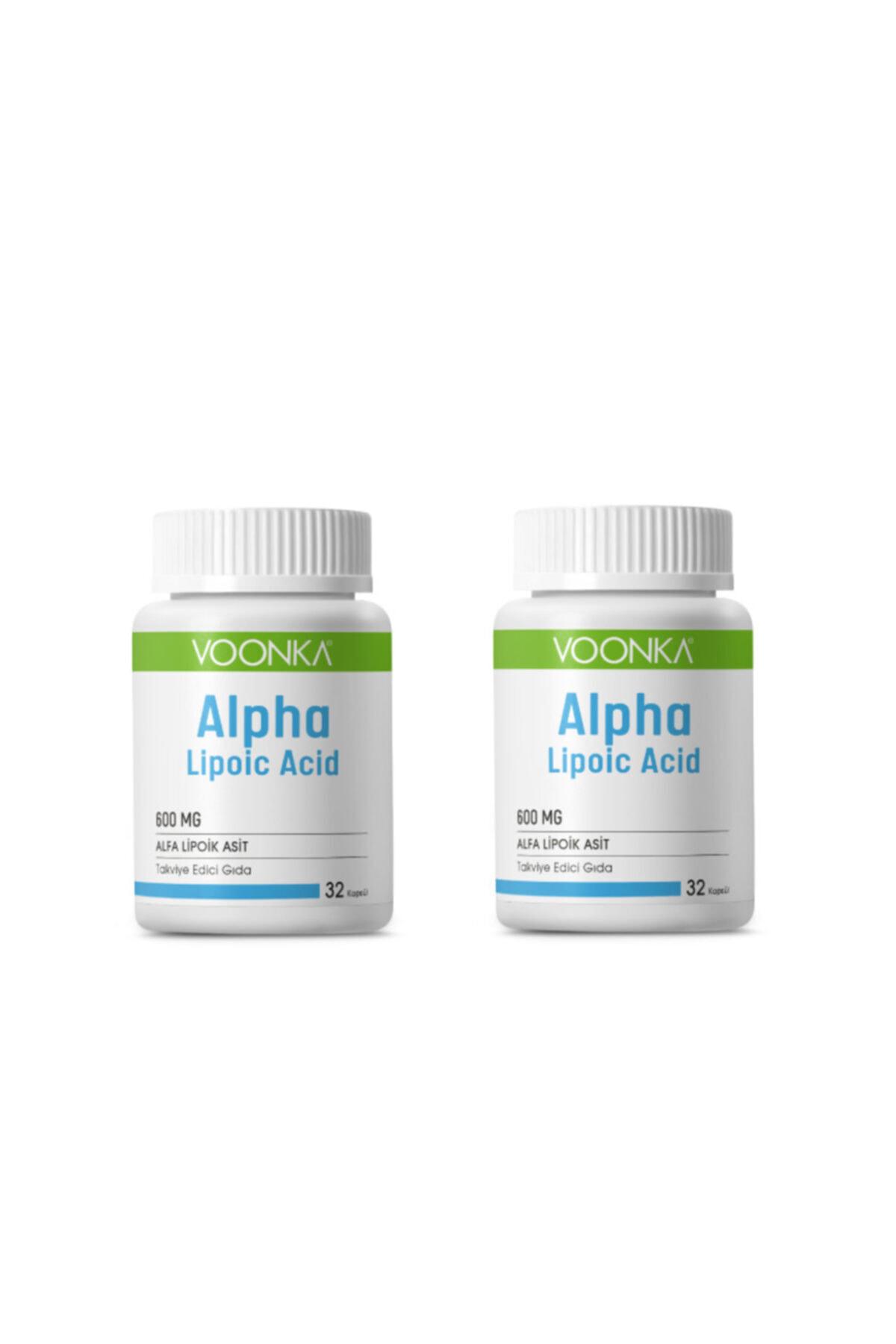 Voonka Alpha Licoid Acid Aromasız Unisex Vitamin 2x32 Kapsül