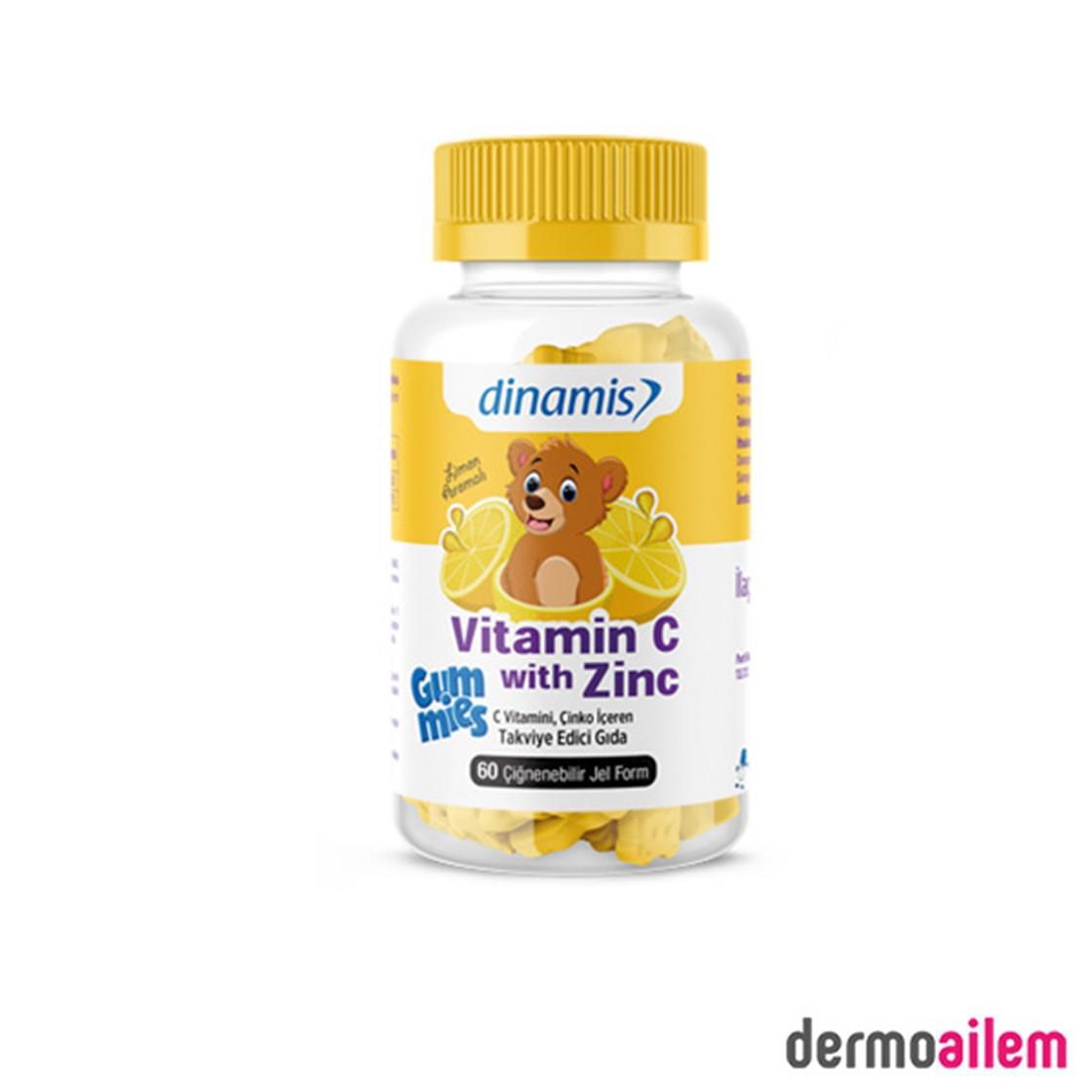 Dinamis Gummies Aromalı Çocuk Vitamin 60 Tablet