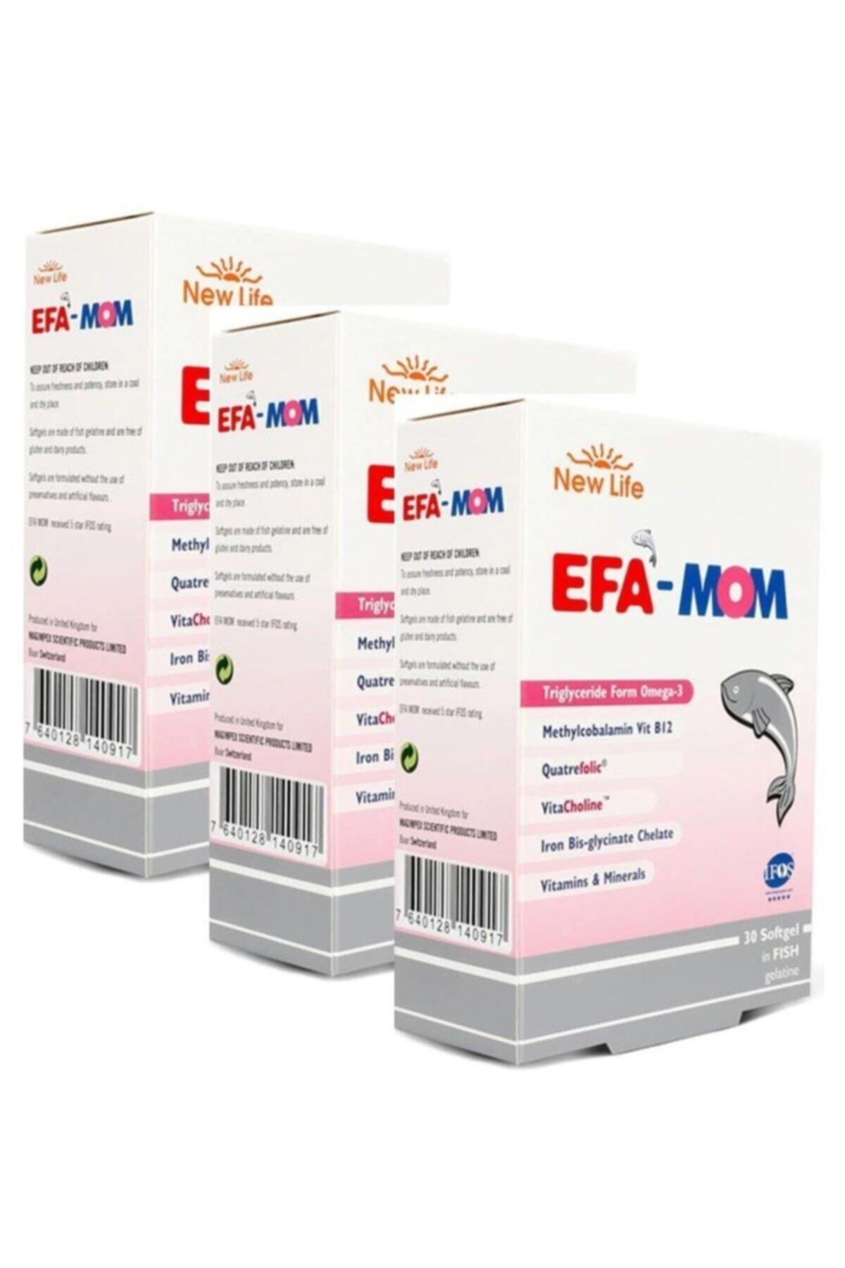 Newlife Efa Mom Unisex Vitamin 3x30 Kapsül