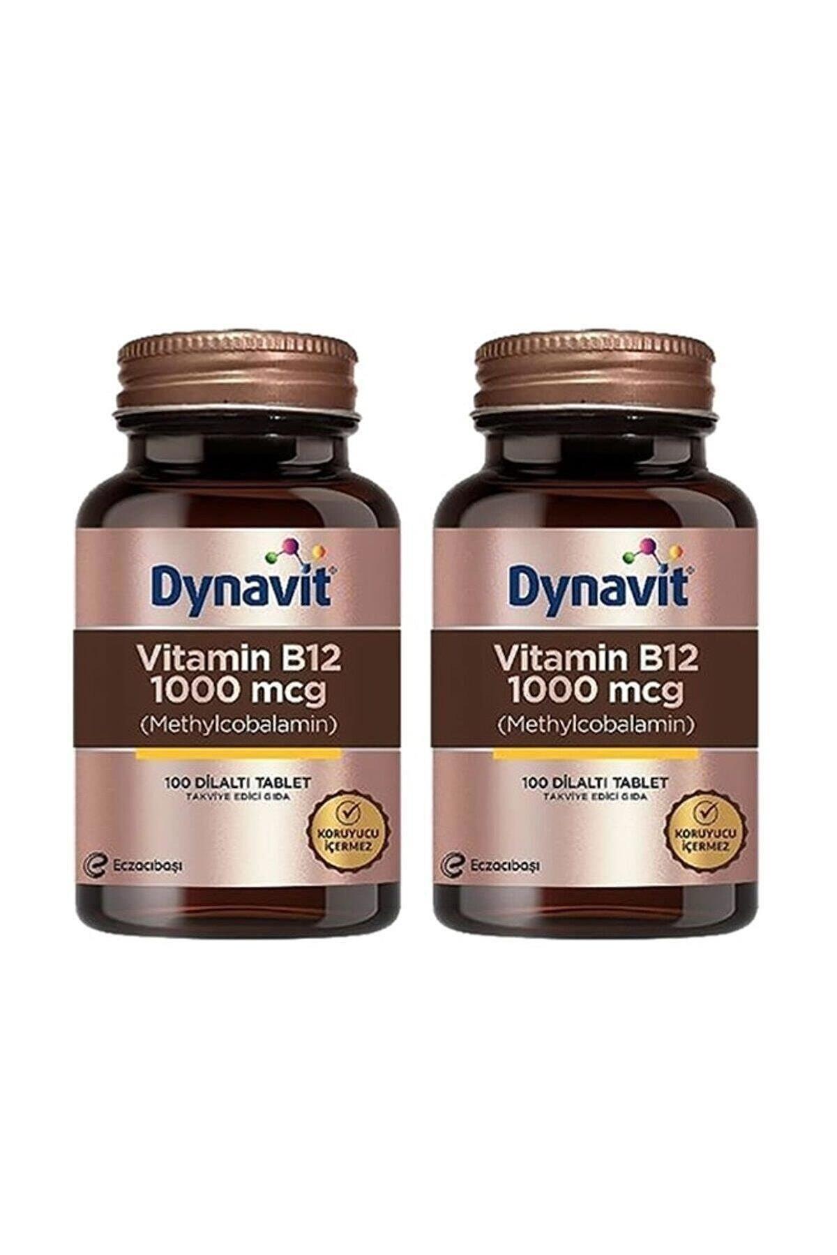 Dynavit Vitamin B12 Sade Unisex 2x100 Tablet