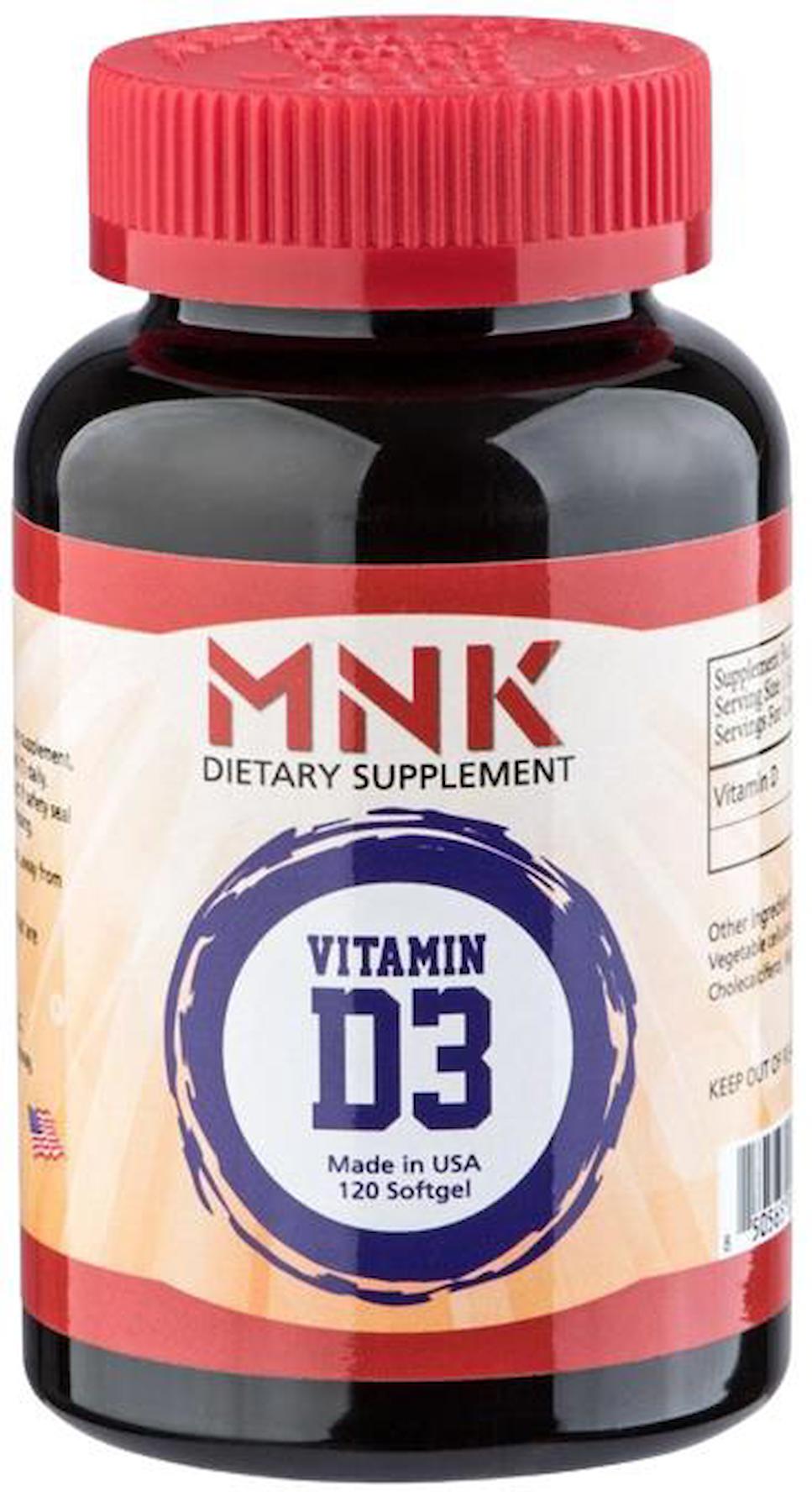 Mnk Vitamin D3 Sade Unisex 120 Adet