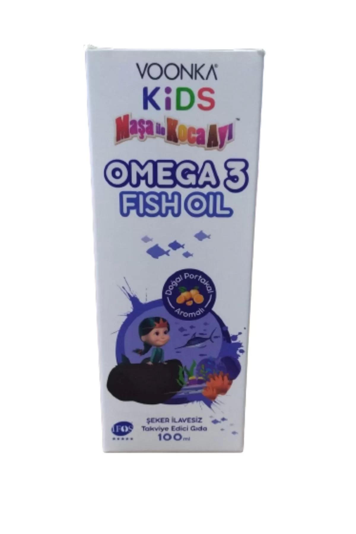 Voonka Omega 3 Aromalı Çocuk Vitamin 100 ml