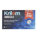 Krilom Omega 3 Aromasız Unisex Vitamin 3x50 Kapsül