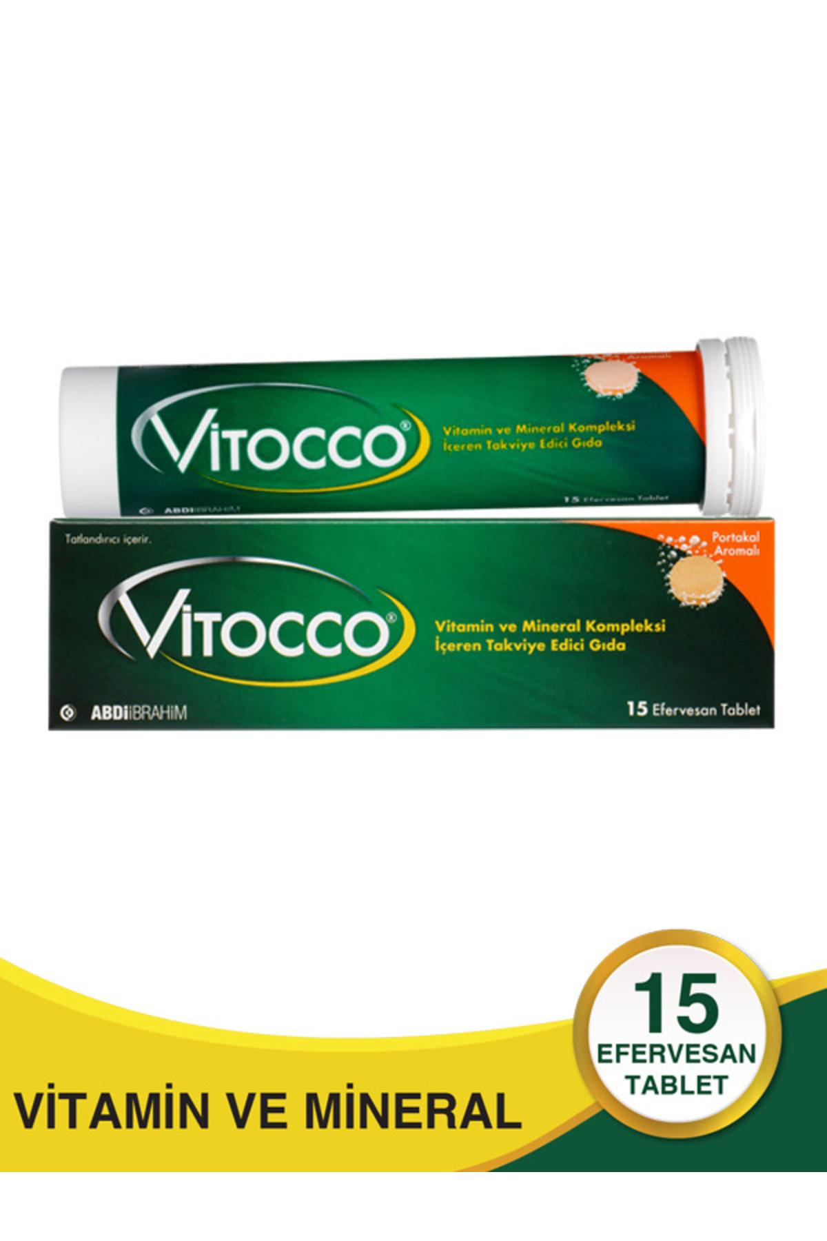 Vitocco Efervesan Aromalı Unisex Vitamin 15 Tablet