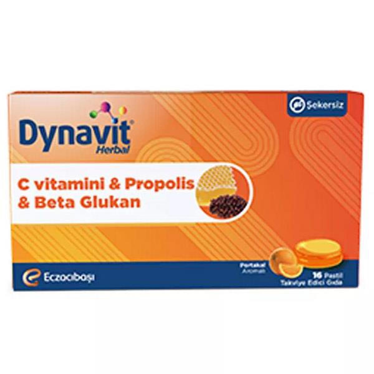Dynavit Herbal Aromalı Unisex Vitamin 16 Tablet