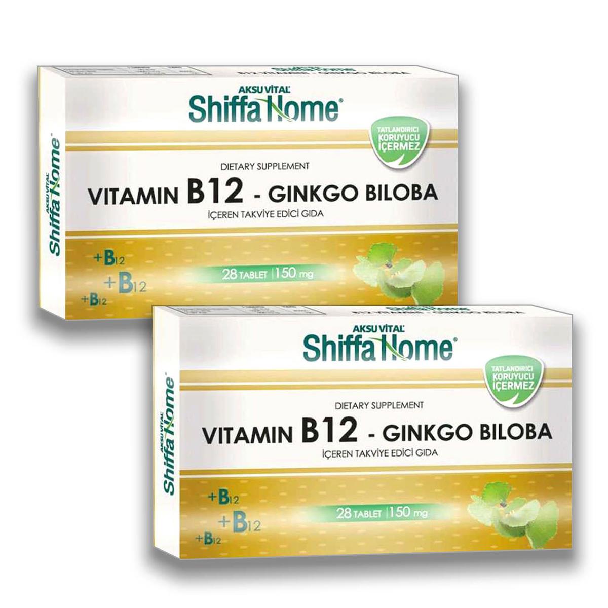 Shiffa Home B12 Aromasız Unisex Vitamin 28 Tablet