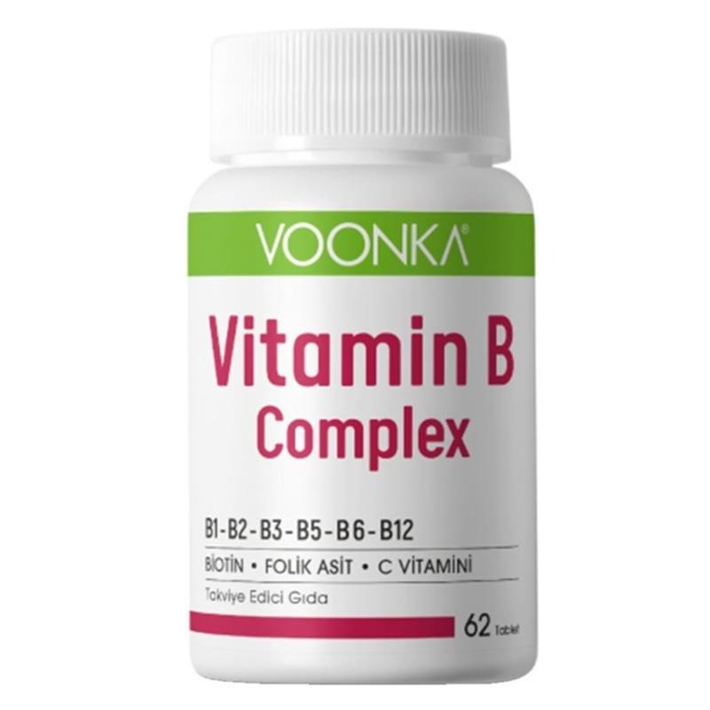 Voonka Vitamin B Sade Unisex 62 Tablet
