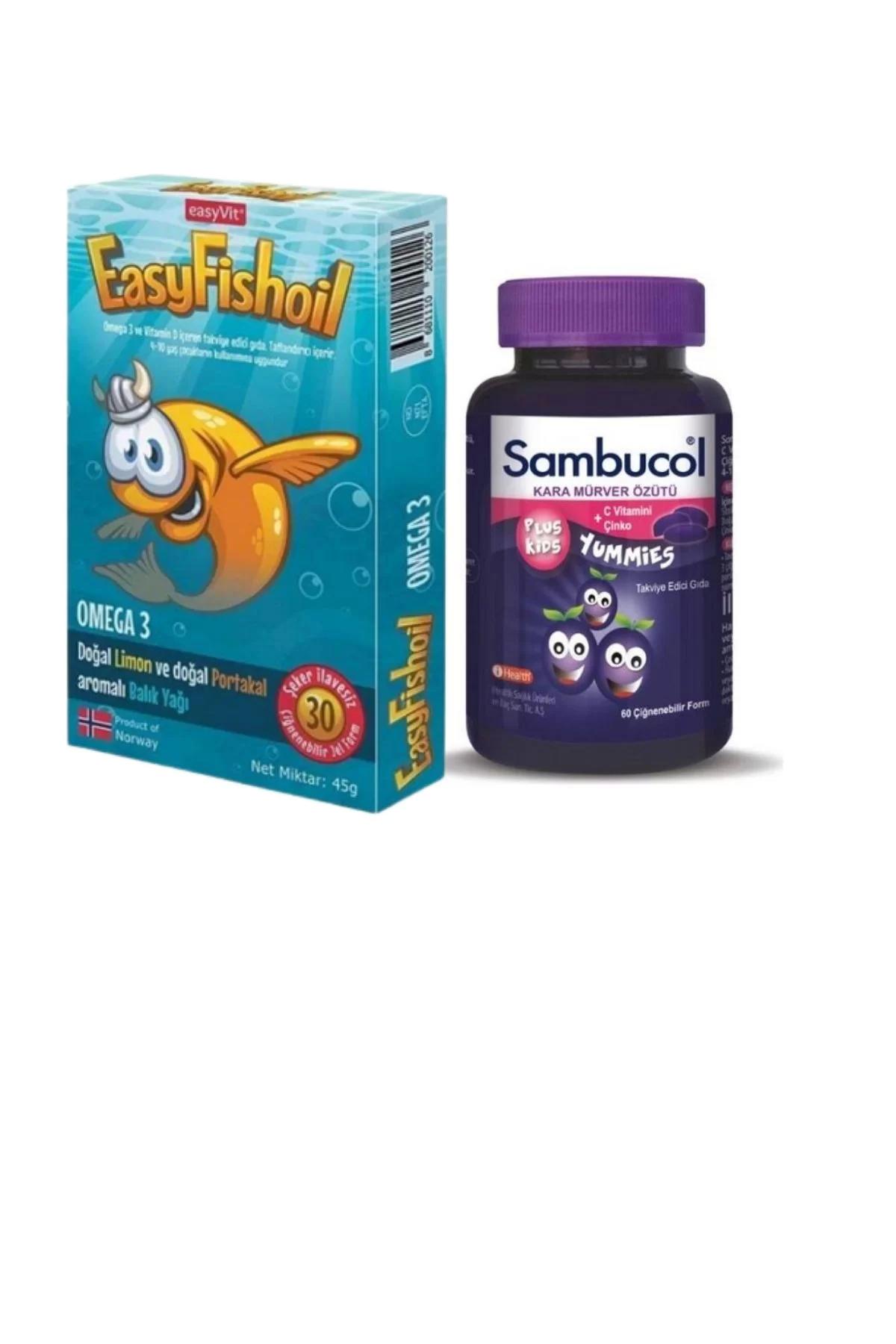 Sambucol Omega 3 Aromalı Çocuk Vitamin 60 Tablet