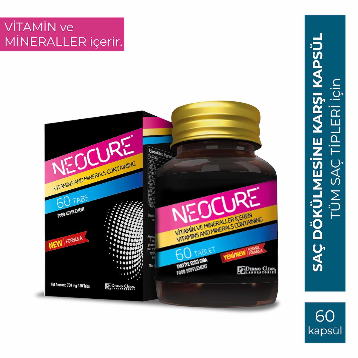 Neocure Dermo Clean Sade Unisex Vitamin 60 Tablet