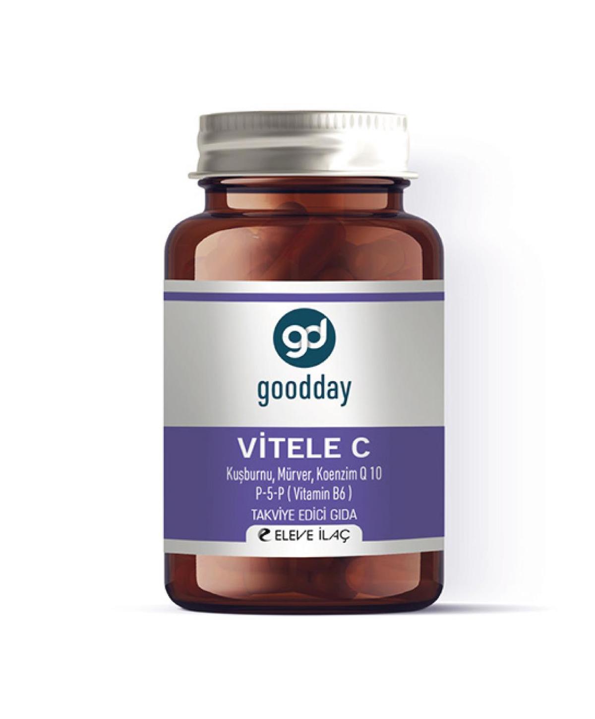 Goodday Vıtele C Aromasız Unisex Vitamin 60 Kapsül