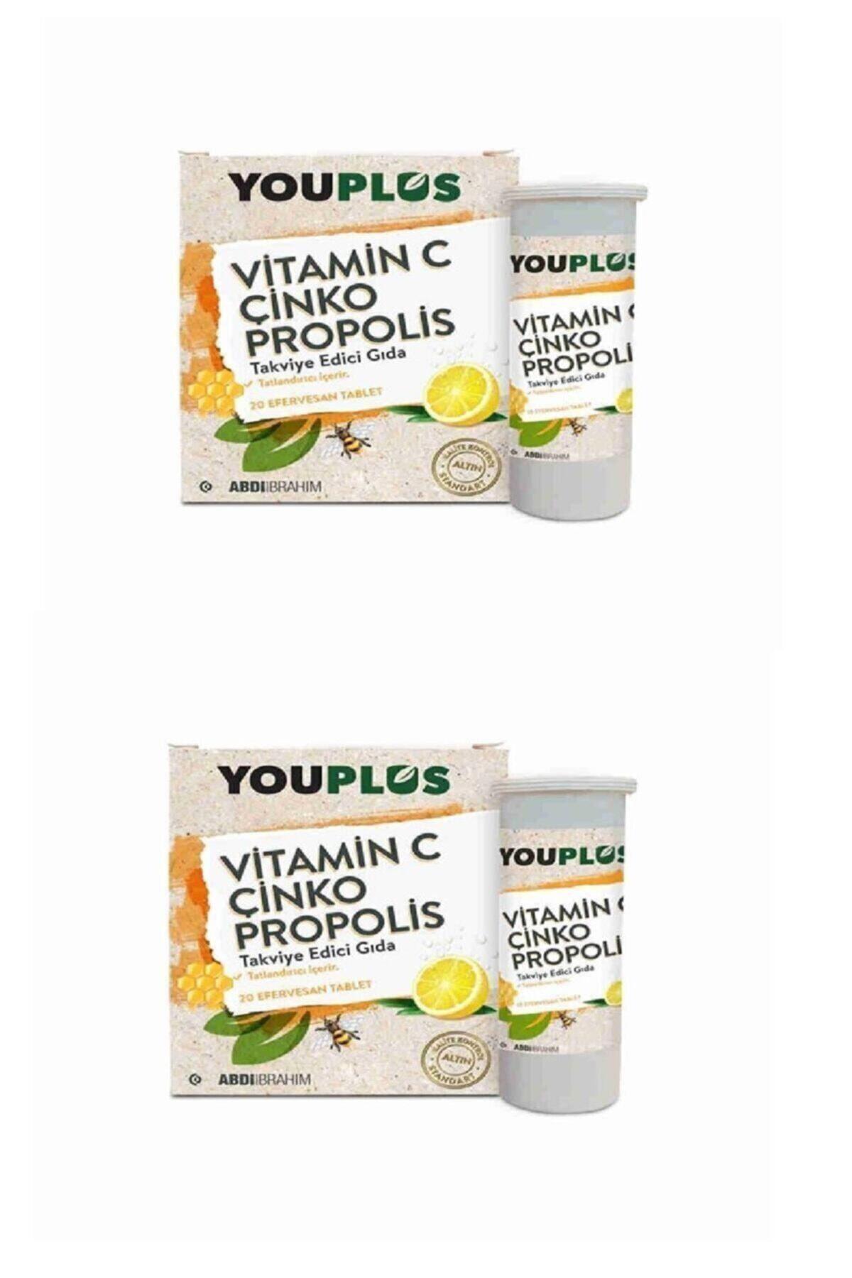 Youplus C Vitamini Sade Unisex 2x20 Tablet