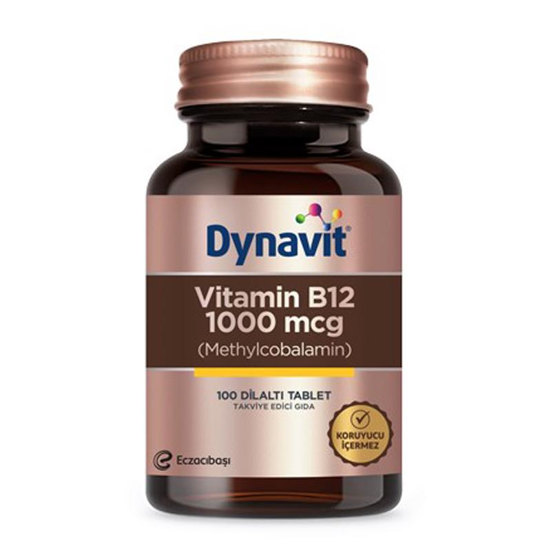 Dynavit Vitamin B12 Sade Unisex Vitamin 100 Tablet