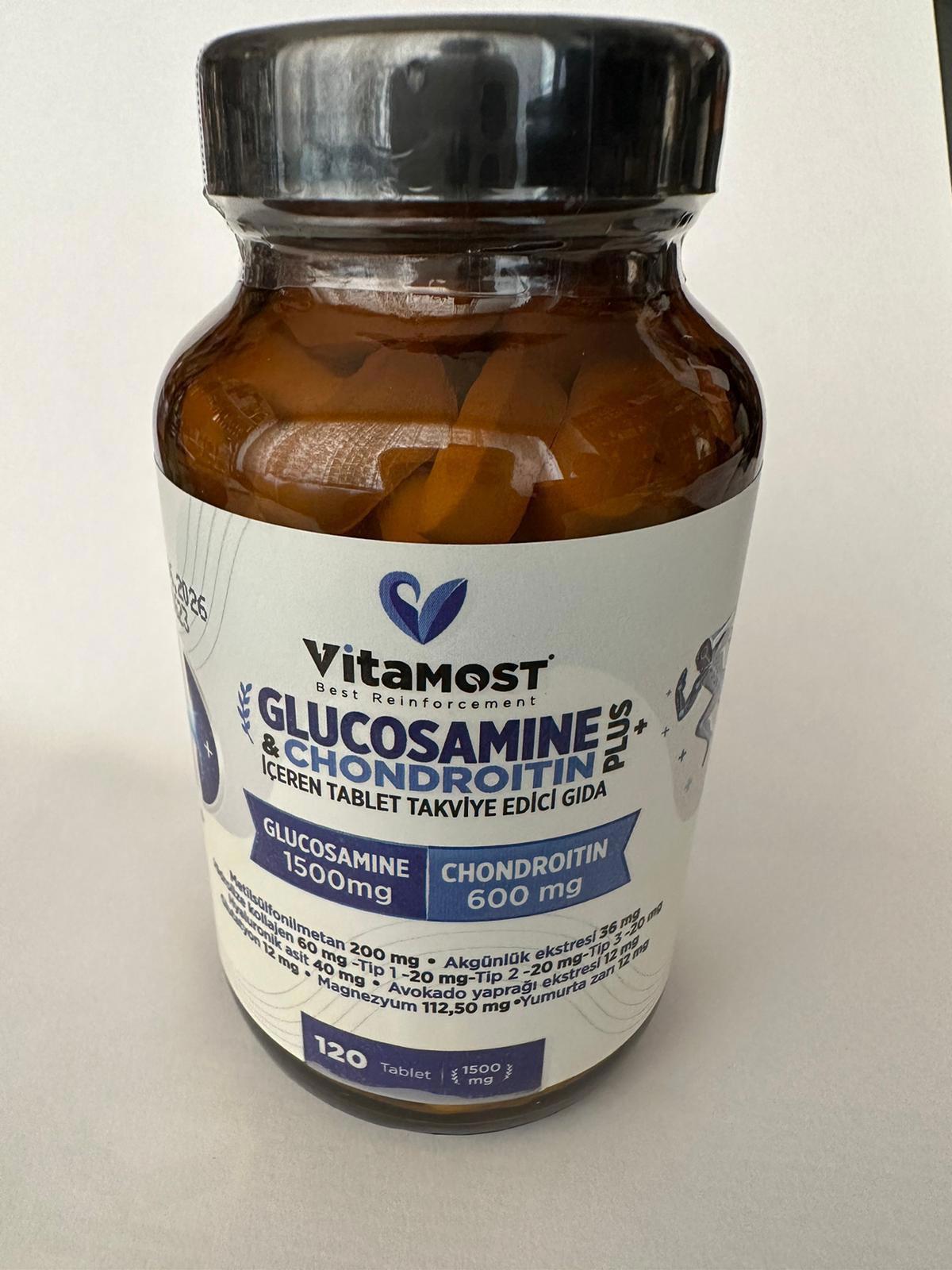 Vitamost Glucosamine Chondroitin Aromalı Unisex Vitamin 120 Tablet